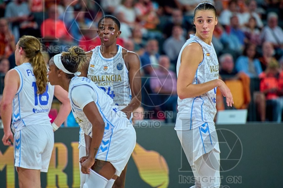 Valencia Basket Club v Flammes Carolo Basket, EuroLeague Women Basketball, Valencia, Spain