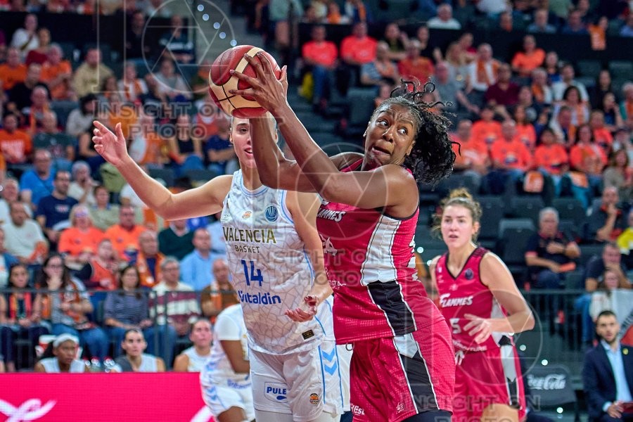 Valencia Basket Club v Flammes Carolo Basket, EuroLeague Women Basketball, Valencia, Spain