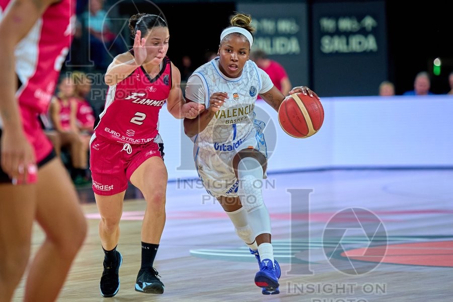 Valencia Basket Club v Flammes Carolo Basket, EuroLeague Women Basketball, Valencia, Spain