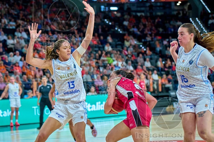 Valencia Basket Club v Flammes Carolo Basket, EuroLeague Women Basketball, Valencia, Spain