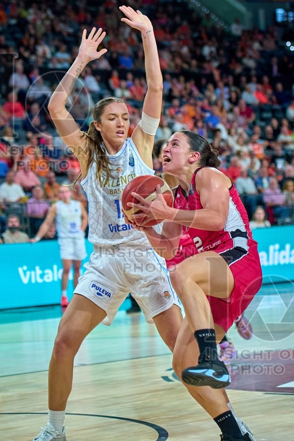 Valencia Basket Club v Flammes Carolo Basket, EuroLeague Women Basketball, Valencia, Spain