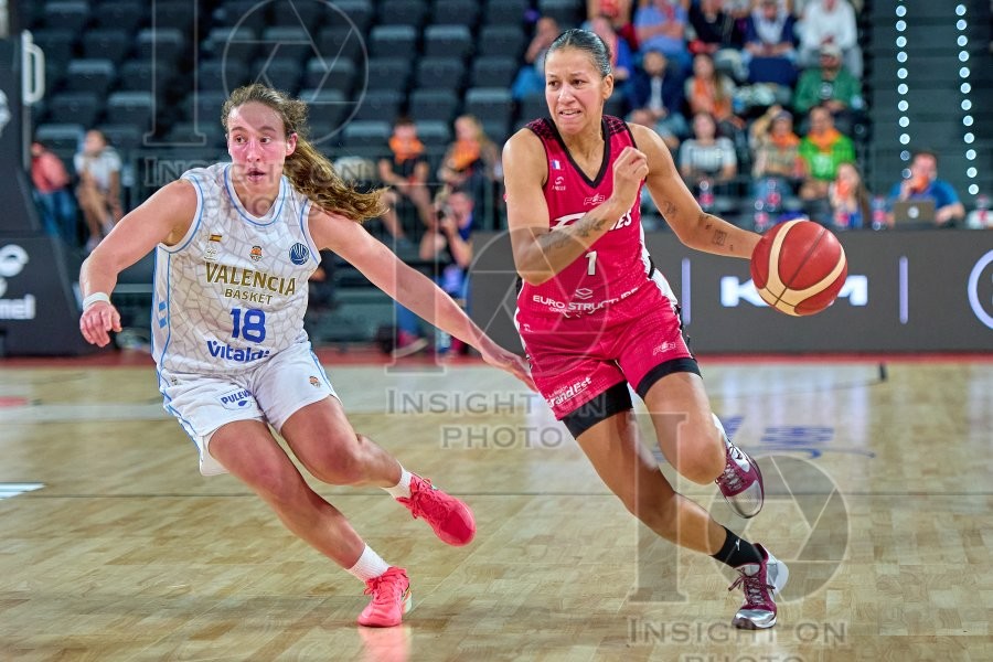 Valencia Basket Club v Flammes Carolo Basket, EuroLeague Women Basketball, Valencia, Spain