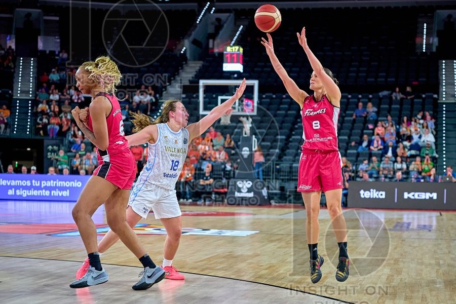 Valencia Basket Club v Flammes Carolo Basket, EuroLeague Women Basketball, Valencia, Spain