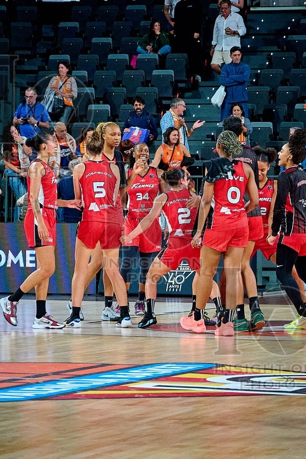 Valencia Basket Club v Flammes Carolo Basket, EuroLeague Women Basketball, Valencia, Spain