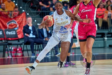 Valencia Basket Club v Flammes Carolo Basket, EuroLeague Women Basketball, Valencia, Spain