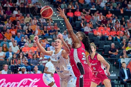 Valencia Basket Club v Flammes Carolo Basket, EuroLeague Women Basketball, Valencia, Spain