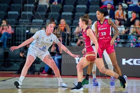 Valencia Basket Club v Flammes Carolo Basket, EuroLeague Women Basketball, Valencia, Spain