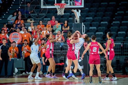 Valencia Basket Club v Flammes Carolo Basket, EuroLeague Women Basketball, Valencia, Spain