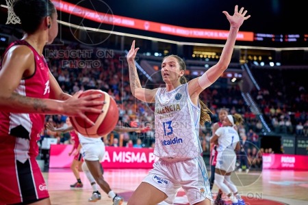 Valencia Basket Club v Flammes Carolo Basket, EuroLeague Women Basketball, Valencia, Spain