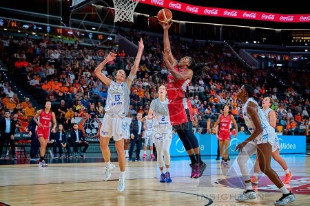 Valencia Basket Club v Flammes Carolo Basket, EuroLeague Women Basketball, Valencia, Spain
